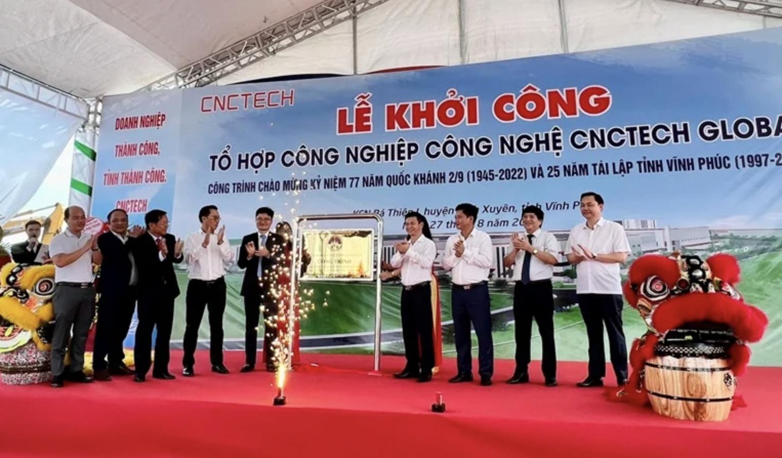Khu công nghiệp HDTC Bá Thiện đón dự án 1.700 tỷ đồng